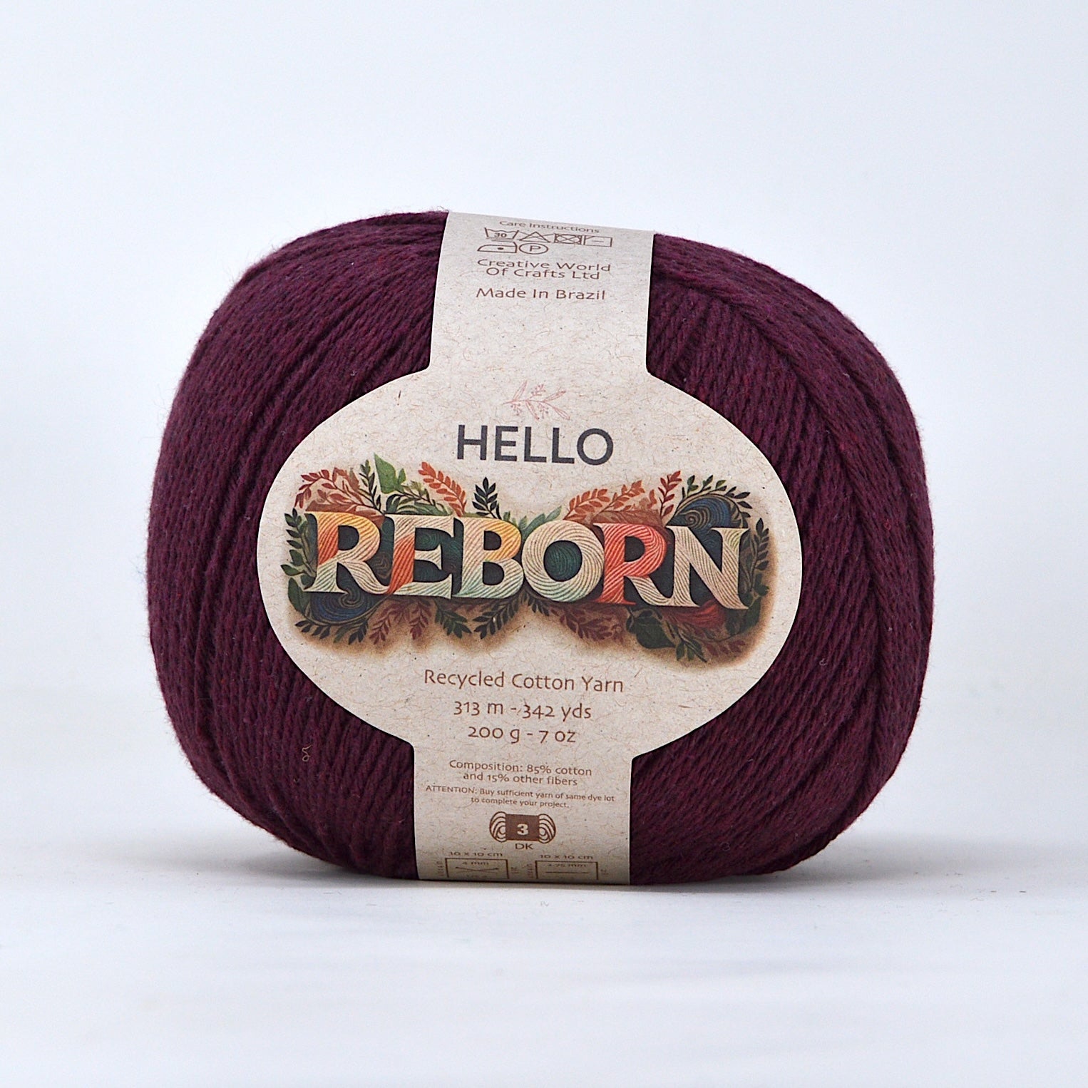 Hello Reborn: High-Quality Sustainable Fabric | 85% Recycled Cotton