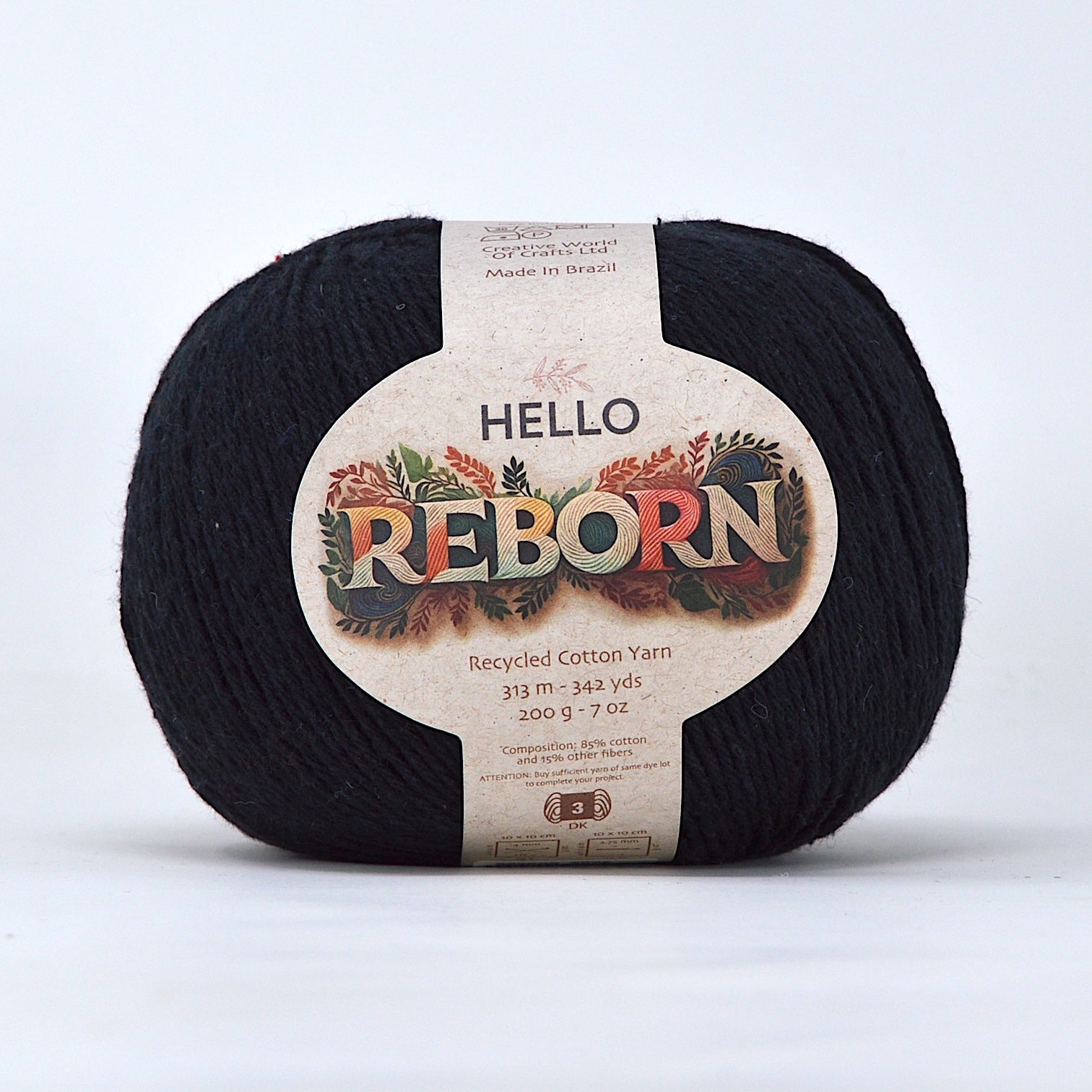 Hello Reborn: High-Quality Sustainable Fabric | 85% Recycled Cotton