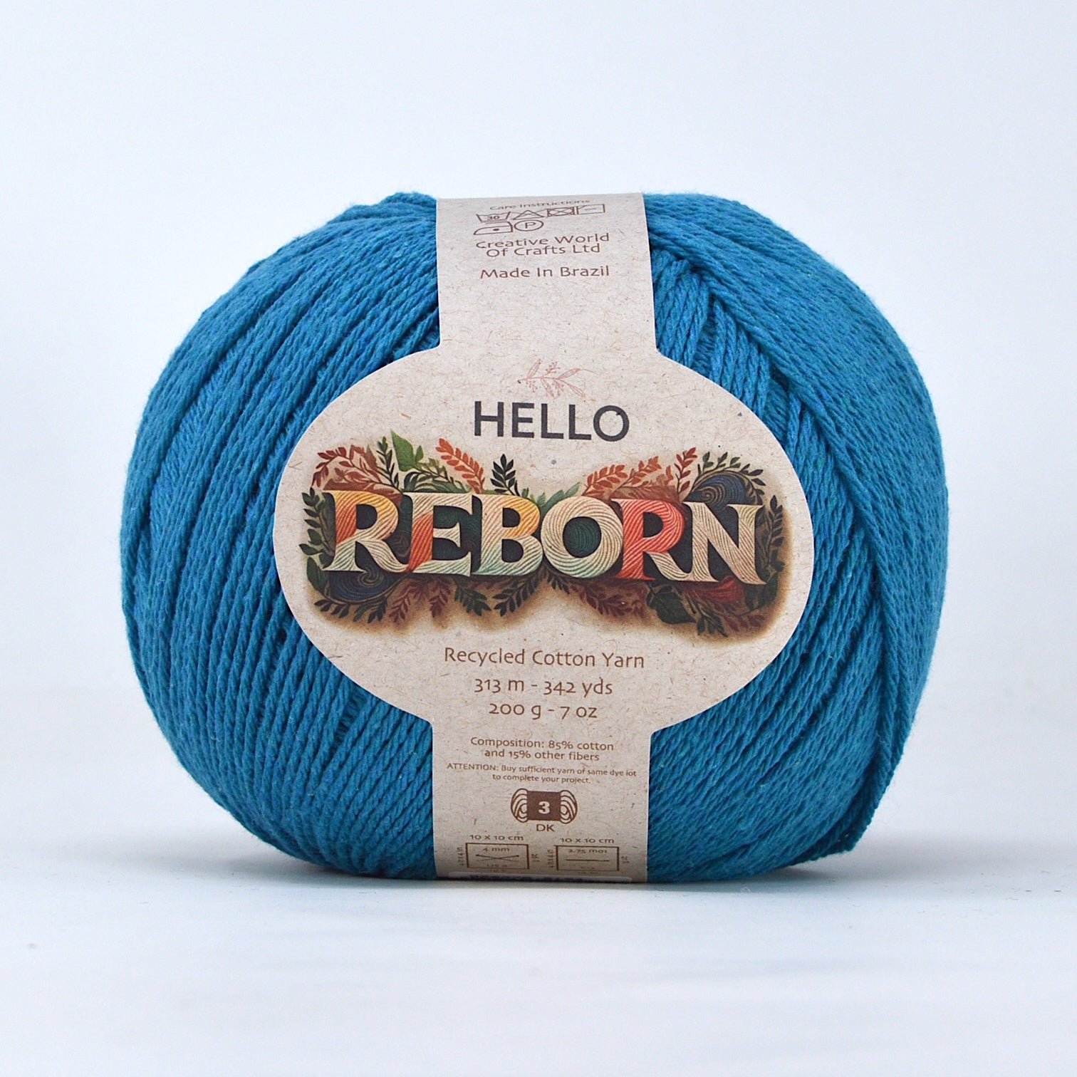 Hello Reborn: High-Quality Sustainable Fabric | 85% Recycled Cotton