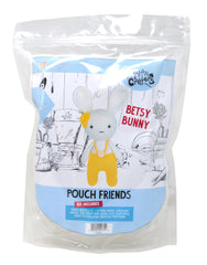 Knitty Critters - Pouch Friends - Betsy Bunny | DIY Amigurumi Crochet Kit