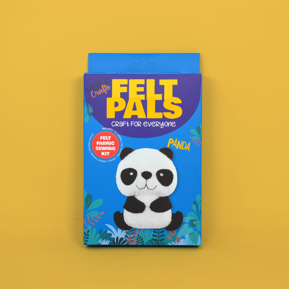 Felt Sewing Kit - Create Your Own Panda Felt Pal | Adorable Craft for Kids & Beginners