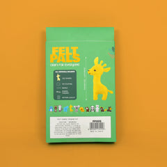 Felt Sewing Kit - Create Your Own Giraffe Felt Pal | Exciting Craft for Kids & Beginners