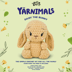 Knitty Critters - Yarnimals - Daisy The Bunny | DIY Amigurumi Crochet Kit
