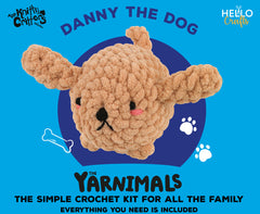 Knitty Critters - Yarnimals - Danny The Dog | DIY Amigurumi Crochet Kit