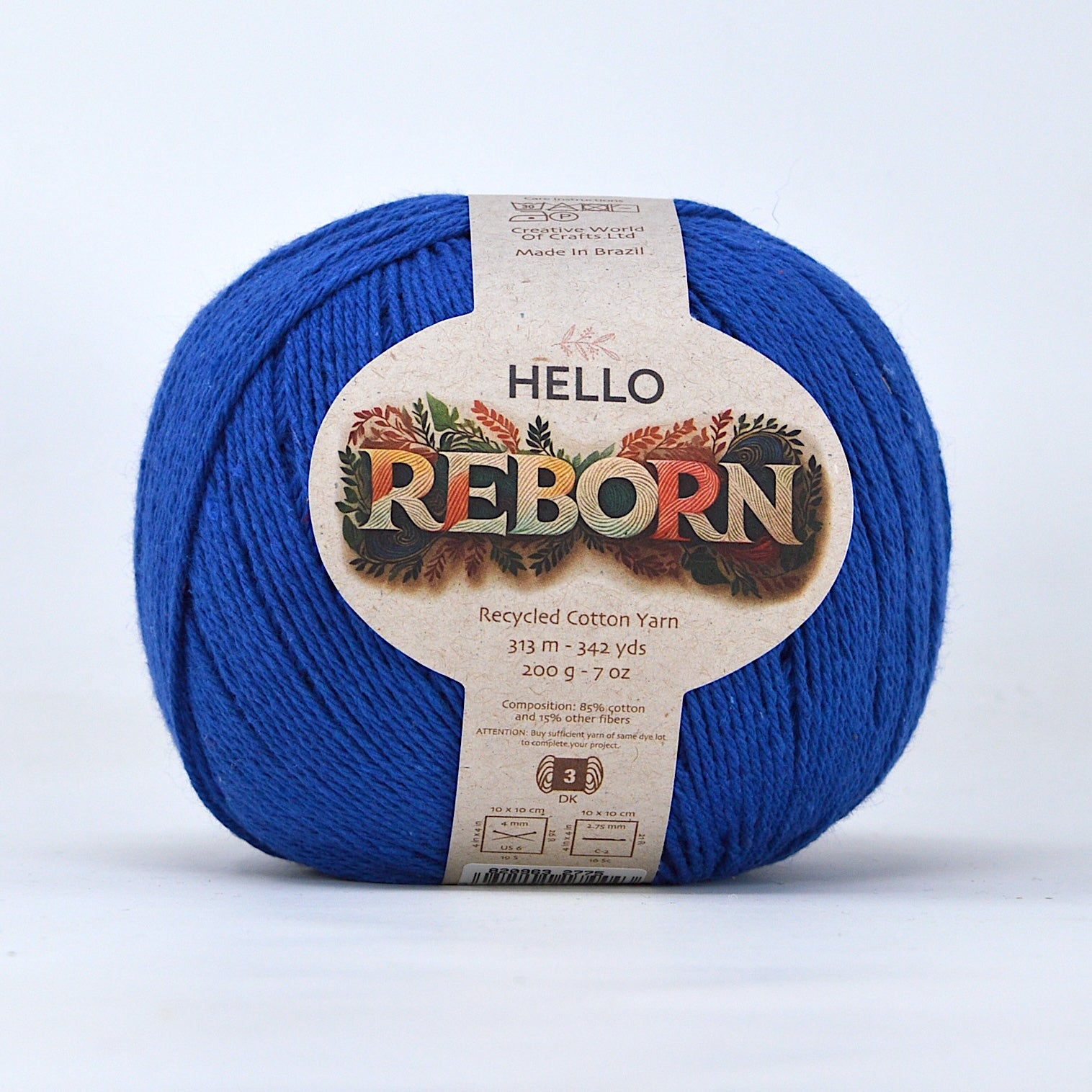 Hello Reborn: High-Quality Sustainable Fabric | 85% Recycled Cotton