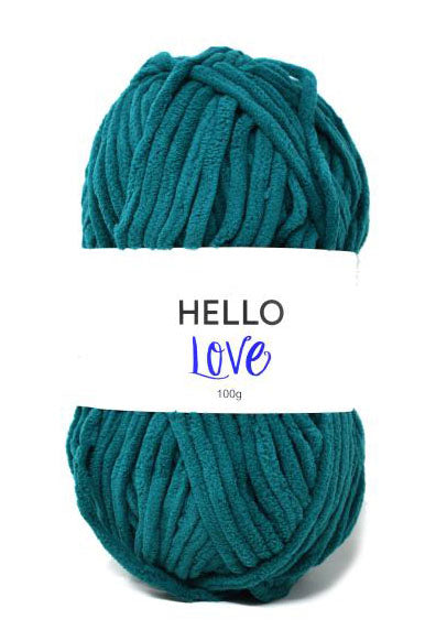 Hello Love Chenille Yarn - 100g