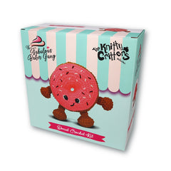 Knitty Critters - Fabulous Baker Gang - Donut | DIY Amigurumi Crochet Kit