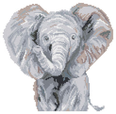 Martha Bowyer Counted Cross Stitch Kit - Elephant