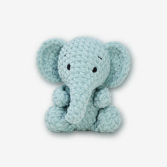 Knitty Critters - Yarnimals - Elliot The Elephant | DIY Amigurumi Crochet Kit