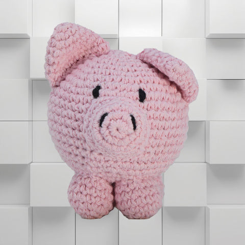 Knitty Critters - Cubies - Esther Pig | DIY Amigurumi Crochet Kit