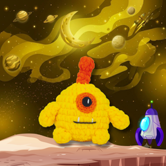 Knitty Critters - Cosmic Crew - Fizz