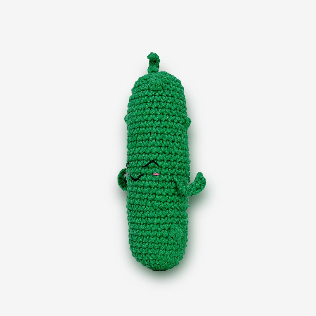 Knitty Critters Tapas Twins – Gherkin Grin