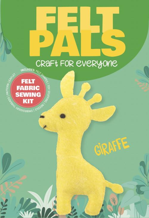 Felt Sewing Kit - Create Your Own Giraffe Felt Pal | Exciting Craft for Kids & Beginners