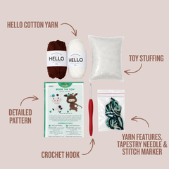 Knitty Critters - Double Trouble - Bessie The Cow