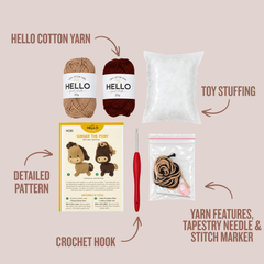 Knitty Critters - Double Trouble - Ginger The Pony