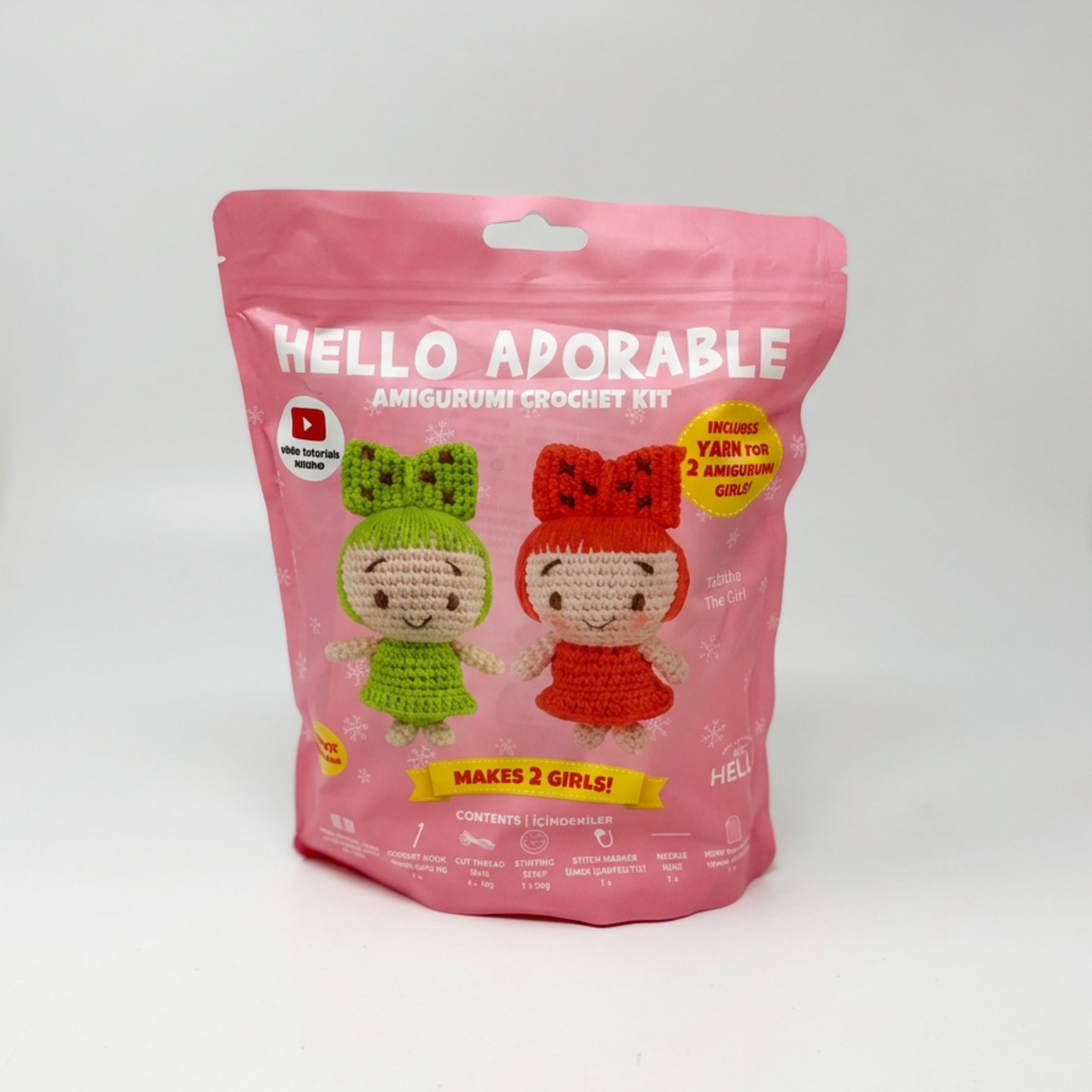Knitty Critters - Double Trouble - Tabitha The Girl