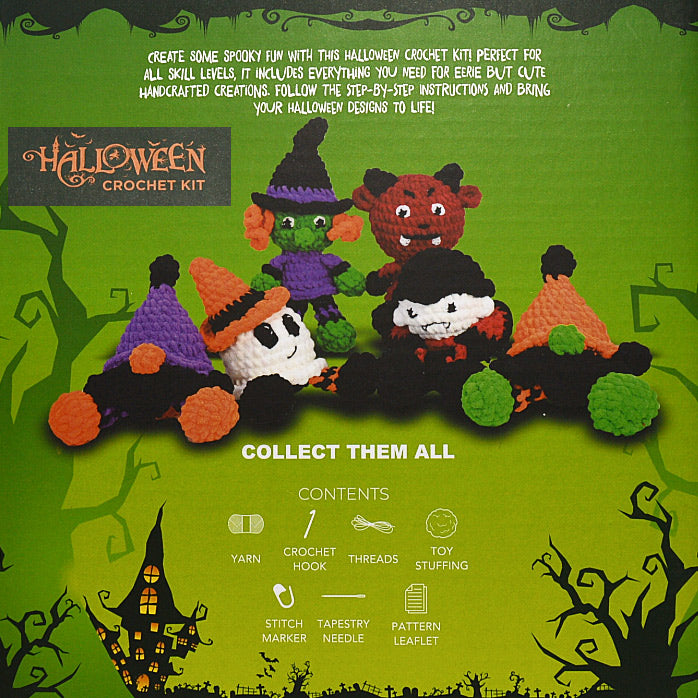 Knitty Critters - Halloween - Devil | DIY Amigurumi Crochet Kit