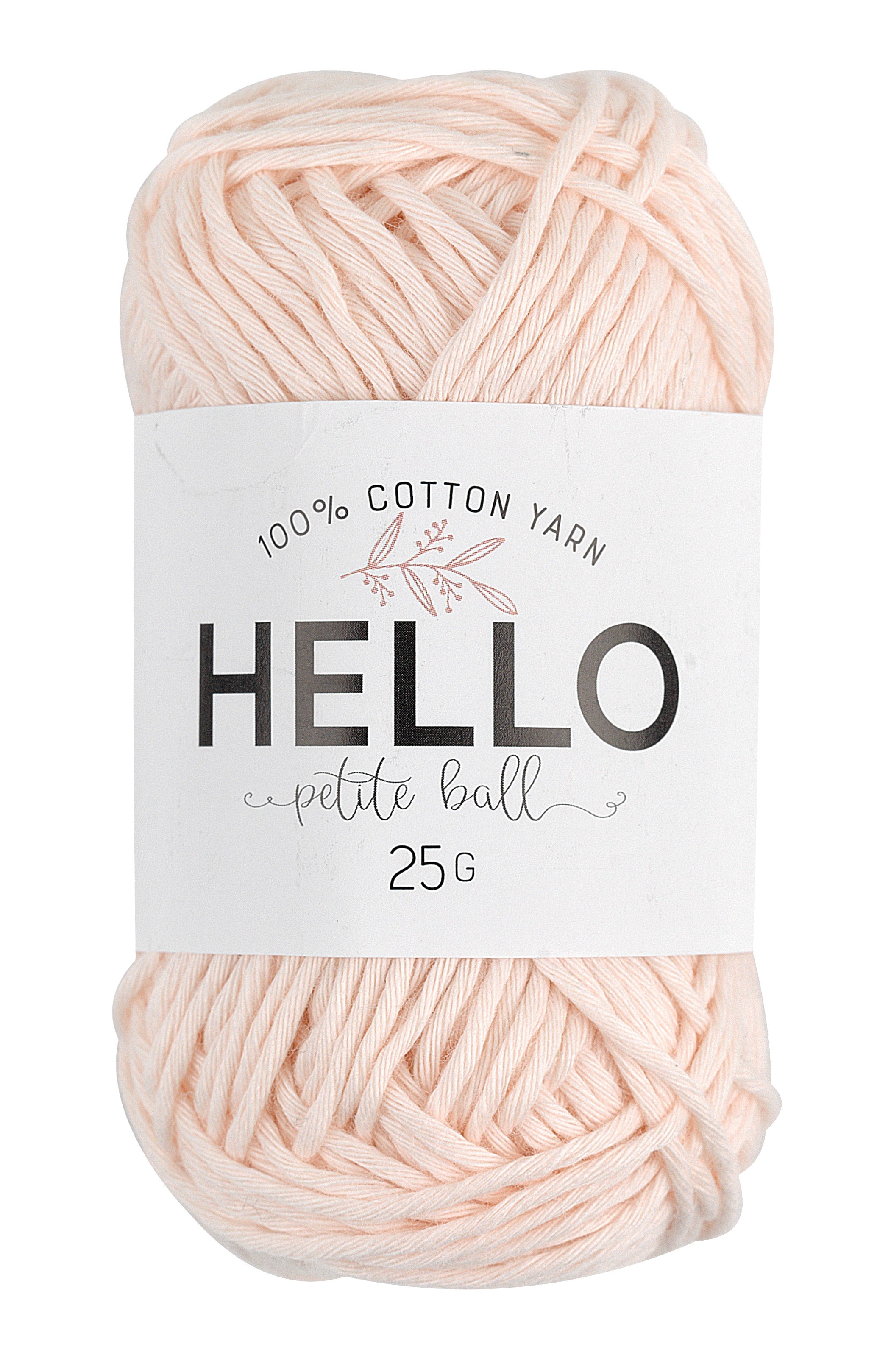 Hello Cotton Yarn - 25g Ball | 100% Cotton Multiple Colours Available