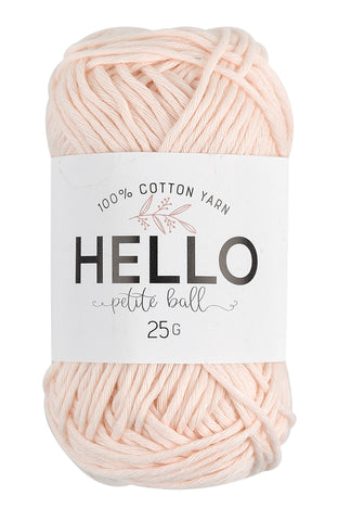 Hello Cotton Yarn - 25g Ball | 100% Cotton Multiple Colours Available