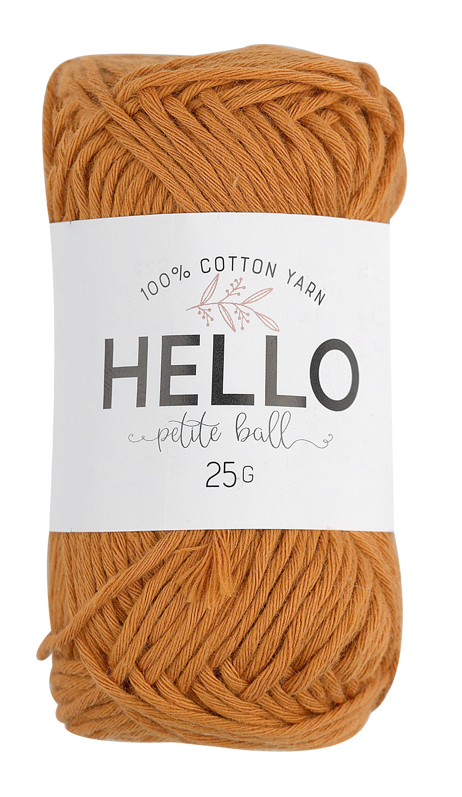 Hello Cotton Yarn - 25g Ball | 100% Cotton Multiple Colours Available