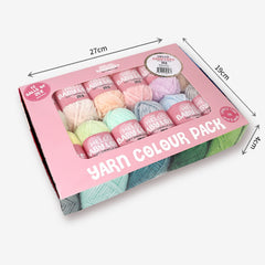 Hello Love 12 Ball Yarn Pack - PASTEL