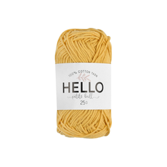 Hello 100% Cotton Yarn - 25g
