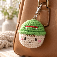Knitty Critters Amigurumi Keyrings - Hissbert Snake