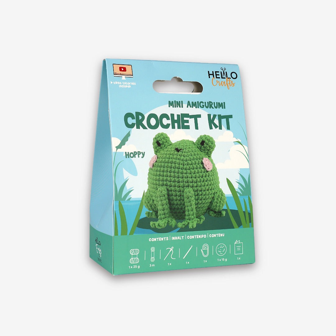 Knitty Critters - Mini Amigurumi - Hoppy | DIY Crochet Kit