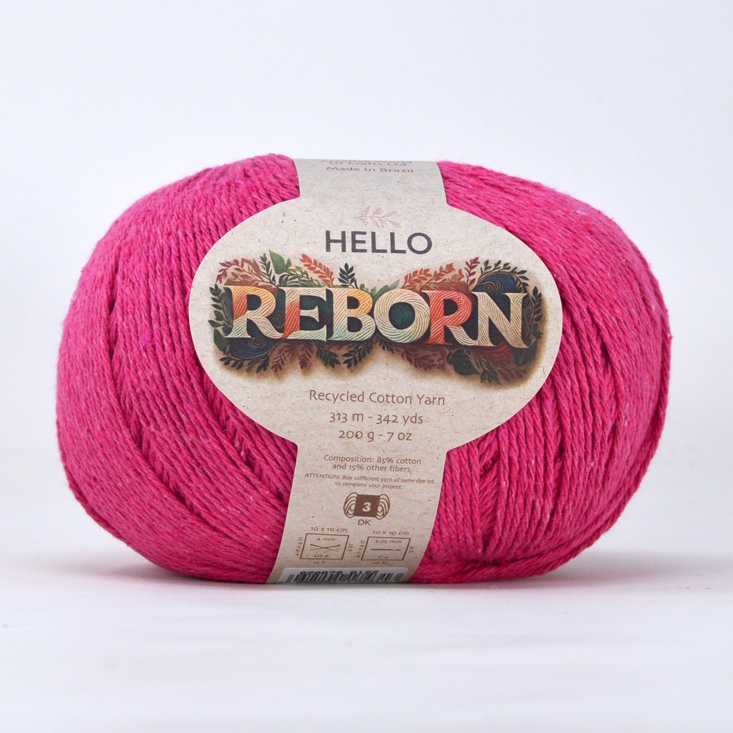 Hello Reborn: High-Quality Sustainable Fabric | 85% Recycled Cotton