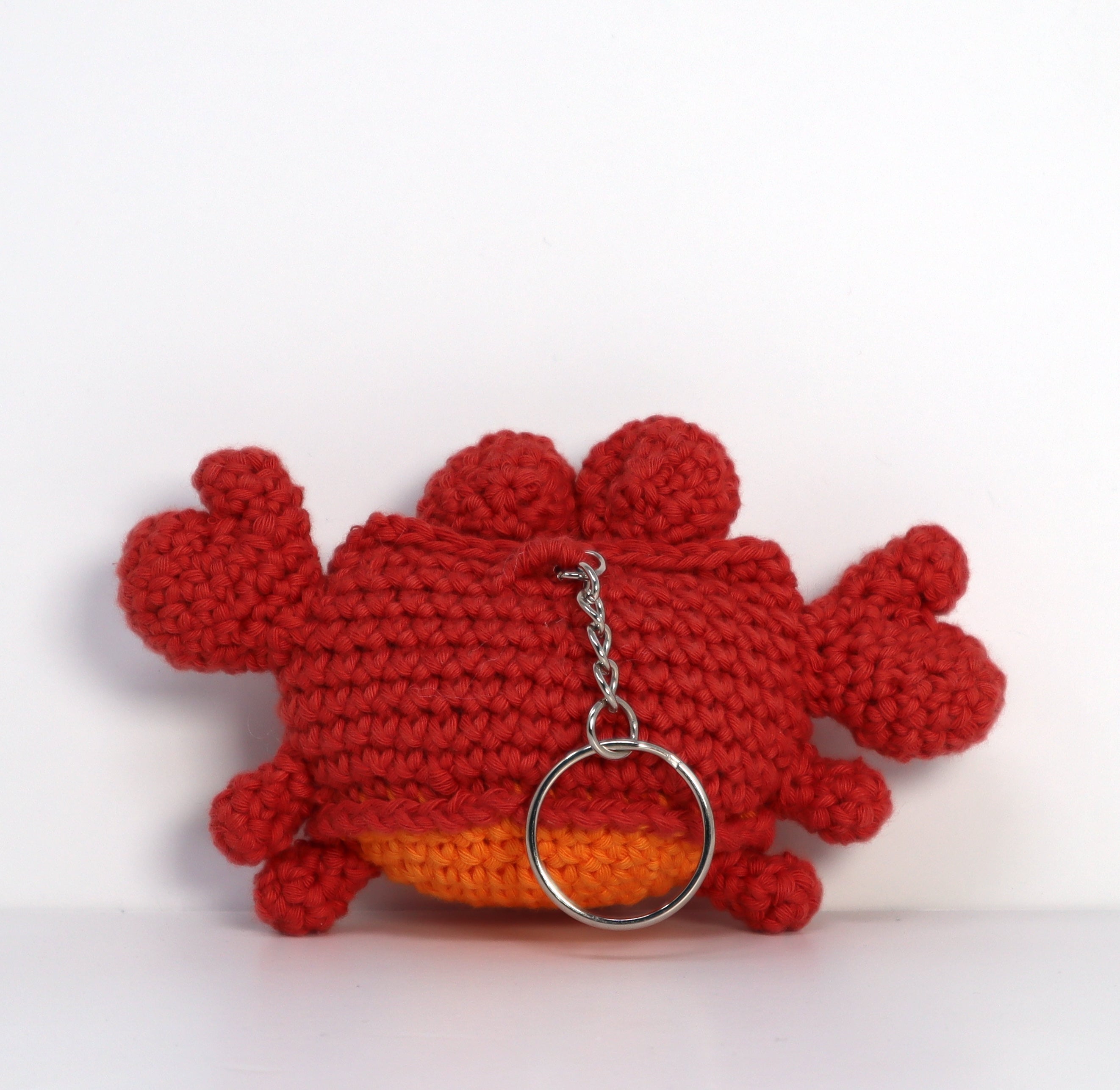 Knitty Critters - Sealife Keyrings - Crab | DIY Amigurumi Crochet Kit