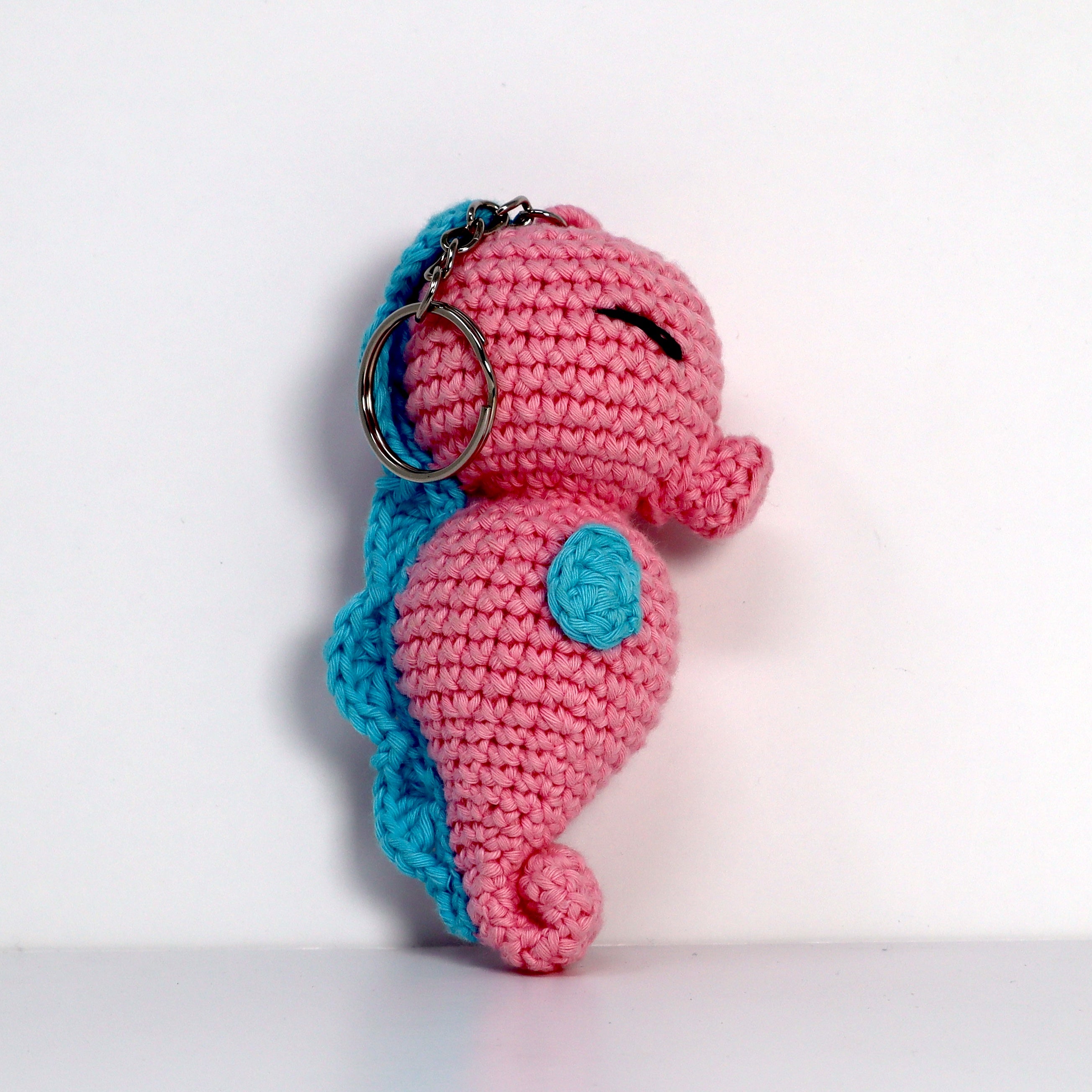 Knitty Critters - Sealife Keyrings - Seahorse | DIY Amigurumi Crochet Kit