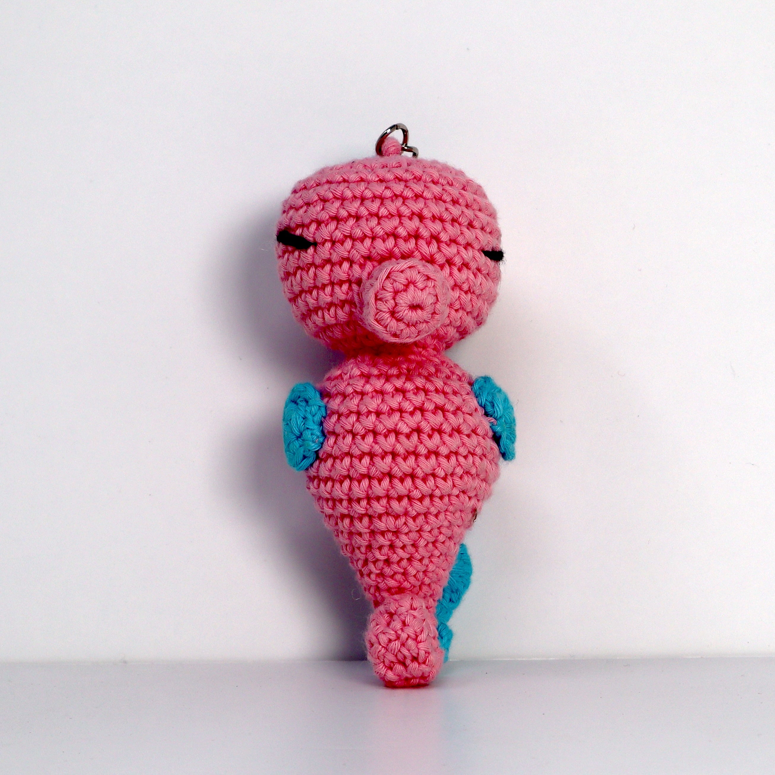 Knitty Critters - Sealife Keyrings - Seahorse | DIY Amigurumi Crochet Kit