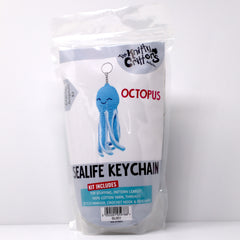 Knitty Critters - Sealife Keyrings - Octopus | DIY Amigurumi Crochet Kit