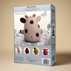 Knitty Critters - Farmyard - Moo Calf | DIY Amigurumi Crochet Kit