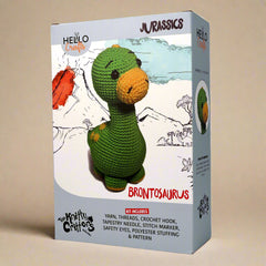 Knitty Critters - Jurassics - Brontosaurus | DIY Amigurumi Crochet Kit