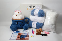 Hello Artisan Box - Hot Chocolate - Crochet kit gift box