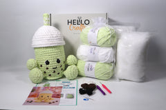 Hello Artisan Box - Bubble Tea - Crochet kit gift box
