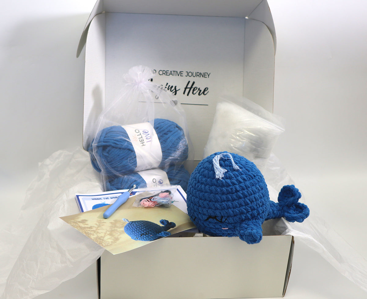 Hello Artisan Box - Yarnimals II - Winnie the Whale