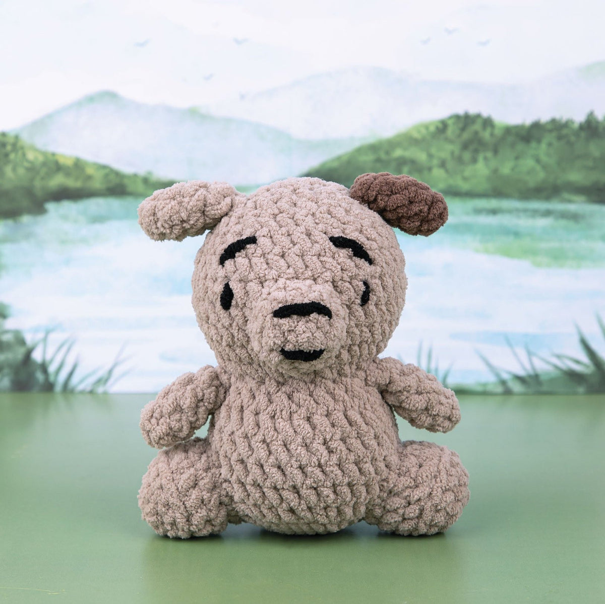 Knitty Critters - Hello Softies - Pawl The Puppy | DIY Amigurumi Crochet Kit