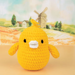 Knitty Critters - Hello Softies - Matilda The Chick | DIY Amigurumi Crochet Kit