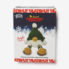 Knitty Critters - Baby Christmas - Jangle The Gnome | DIY Amigurumi Crochet Kit