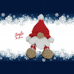 Knitty Critters - Jingle the Gnome | PDF Crochet Pattern Download
