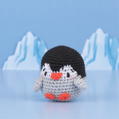 Knitty Critters - Adorables - Pippen The Penguin | DIY Amigurumi Crochet Kit