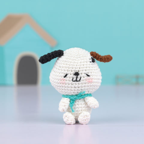 Knitty Critters - Adorables - Duke The Dog | DIY Amigurumi Crochet Kit