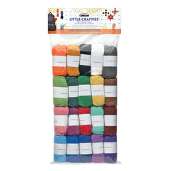 Caron® Little Crafties™ 20 Assorted Acrylic Yarn