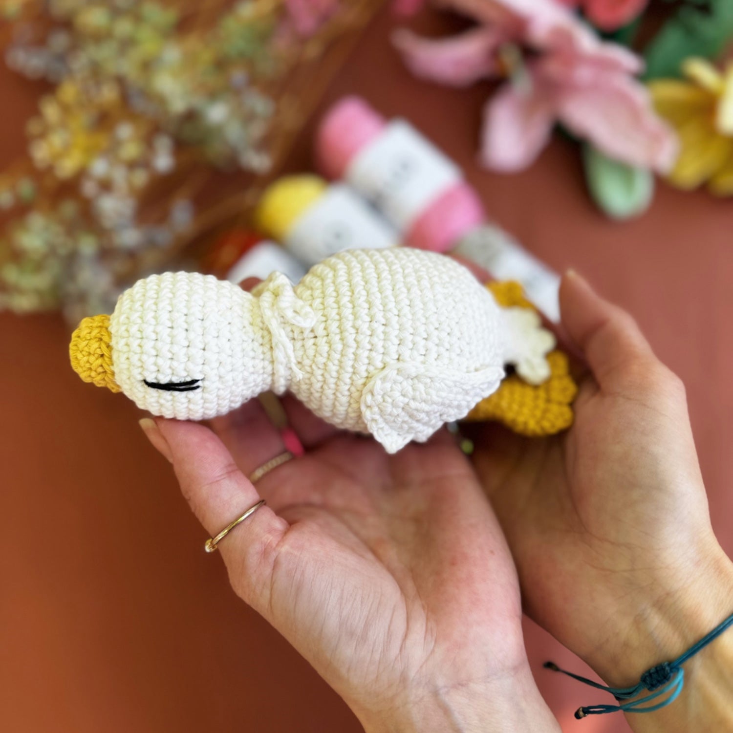 Knitty Critters - Pouch Pals | Graham Goose | DIY Amigurumi Crochet Kit