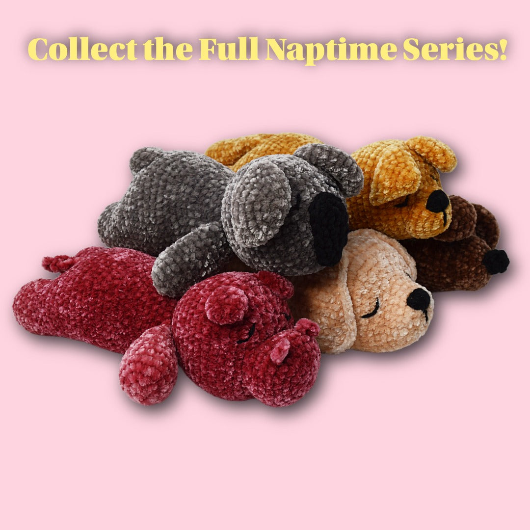 Knitty Critters - Naptime - Sleepy Kitty | DIY Amigurumi Crochet Kit