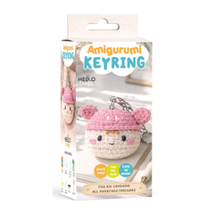 Knitty Critters Amigurumi Keyrings - Oinkers Pig
