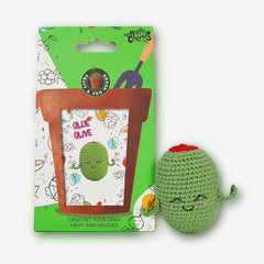 Knitty Critters Tapas Twins – Ollie Olive