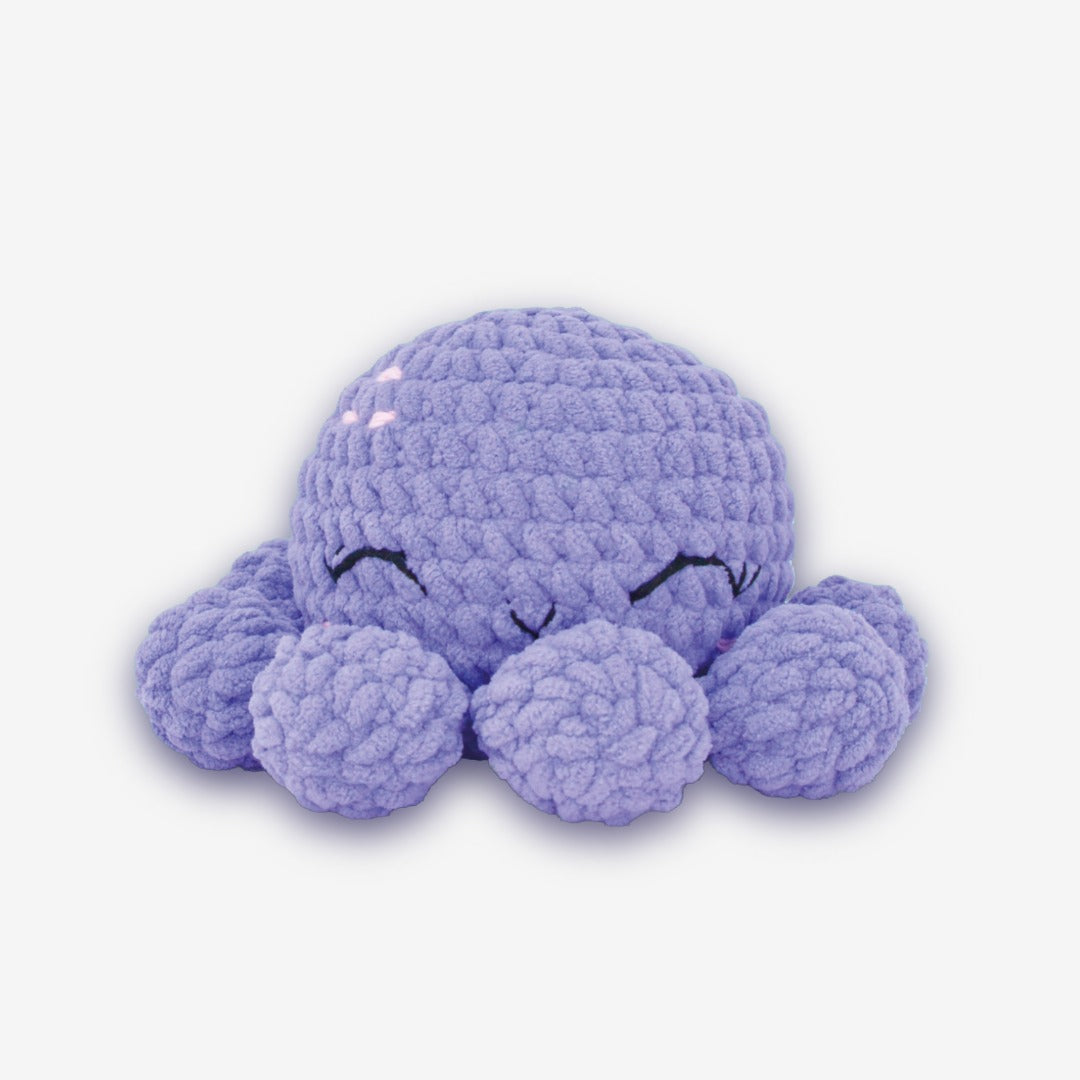 Knitty Critters - Yarnimals - Ollie The Octopus | DIY Amigurumi Crochet Kit